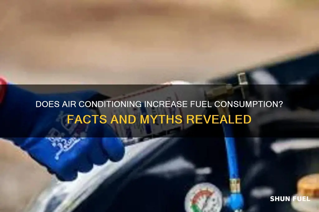 does air con use more fuel