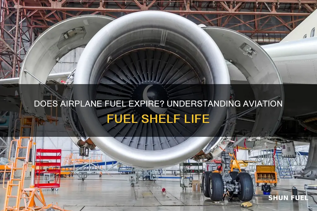 does airplane fuel go bad