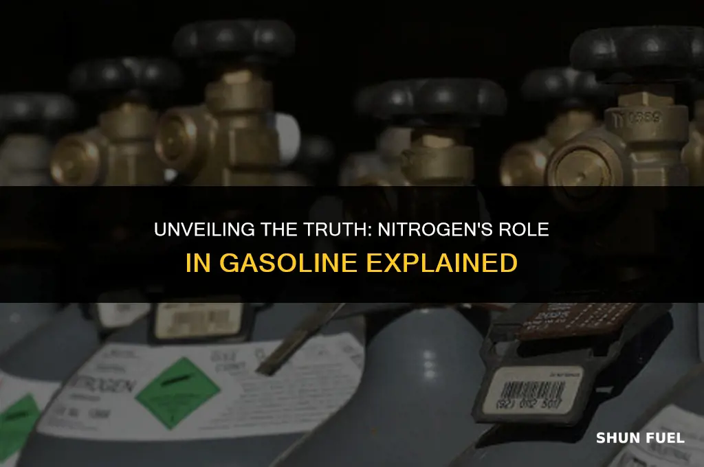 does all gasoline have nitrogen