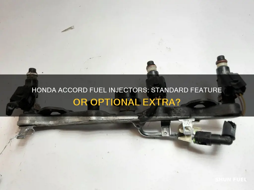 does all honda accord have fuel injectors