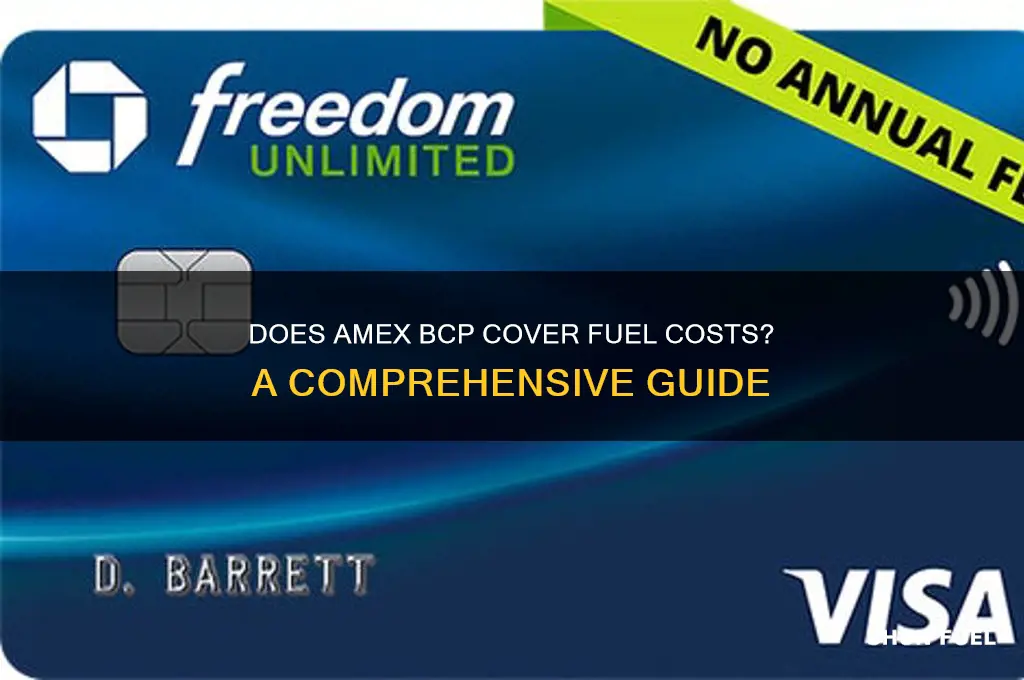 does amex bcp fuel