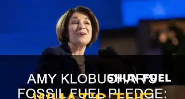 does amy kobuchzr sign pledge on fossil fuel