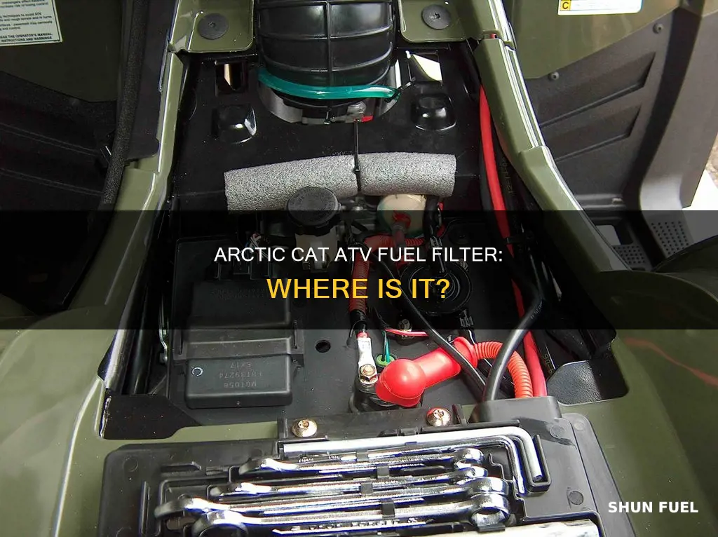 does an 05 arctic cat atv have a fuel filter