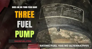 Exploring the 1988 Ford F150's Fuel Pump Configuration: Three Pumps?