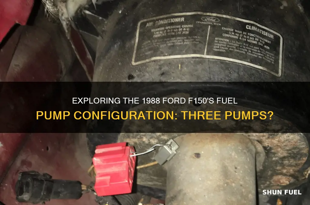 does an 88 ford f150 have three fuel pump