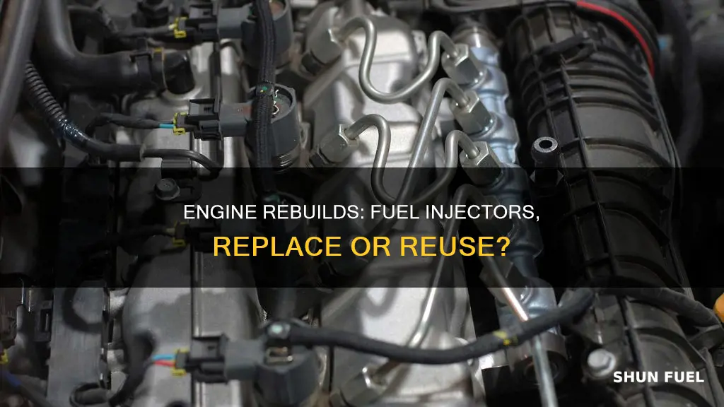 does an engine rebuild also include fuel injectors