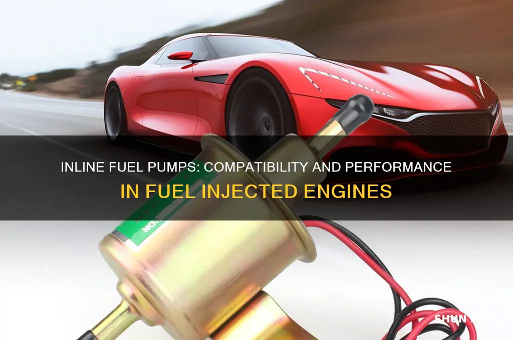 does an inline fuel pump work on fuel injected engines