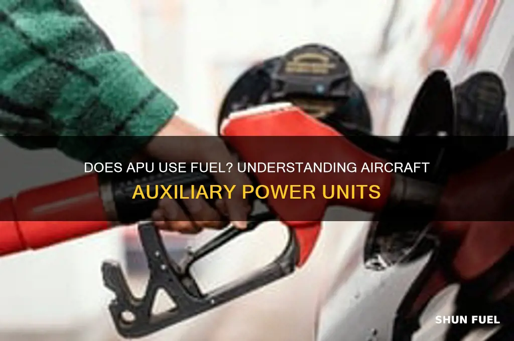 does apu use fuel
