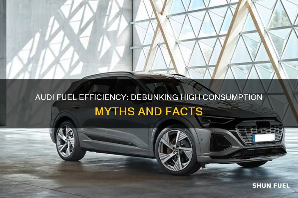 does audi consume high fuel