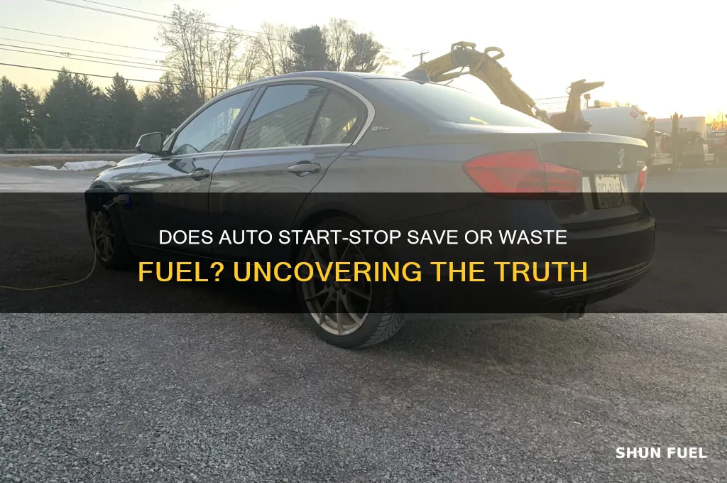 does auto stop start use more fuel