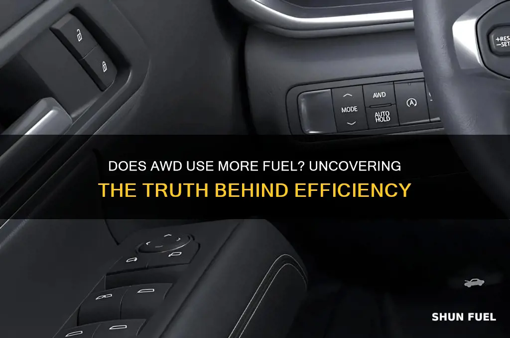 does awd use more fuel