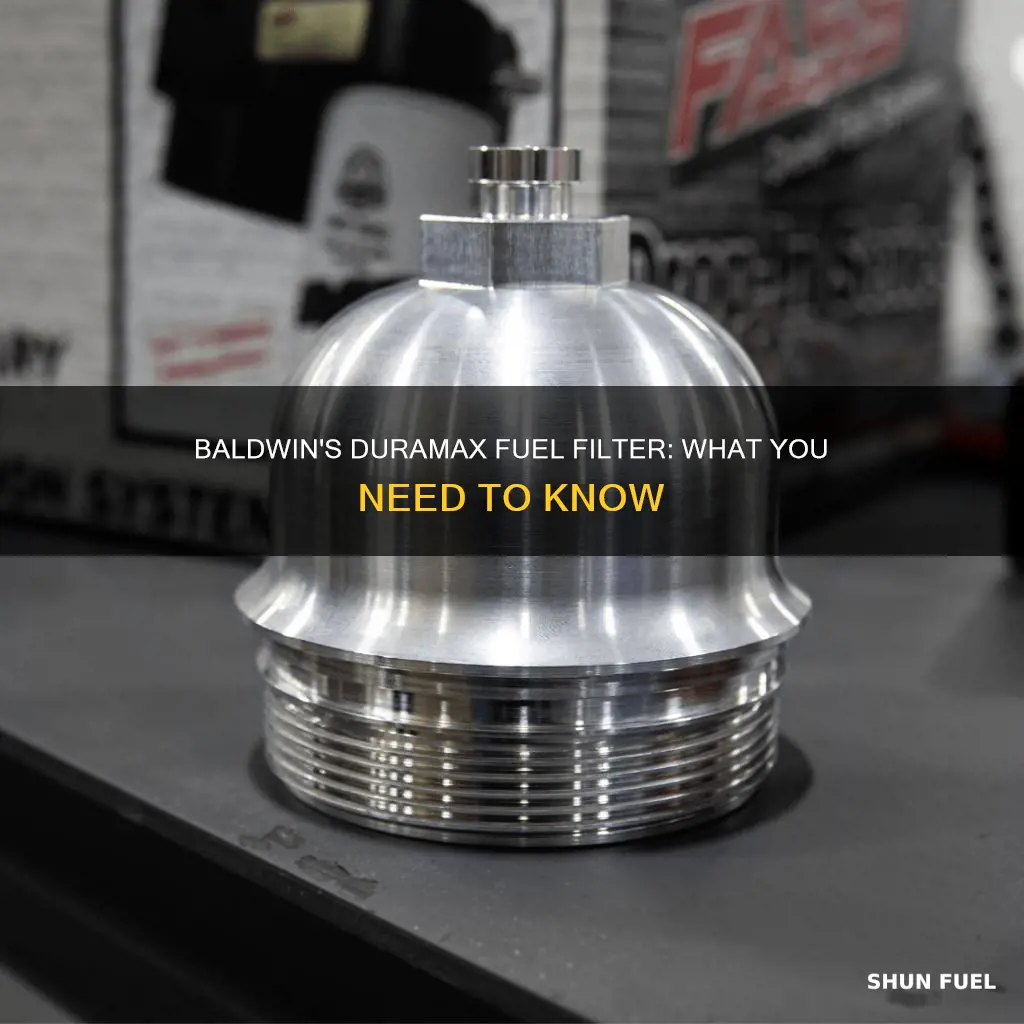does baldwin make a duramax fuel filter