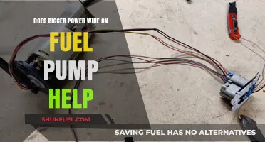 Bigger Power Wire on Fuel Pump: Performance Boost or Waste?