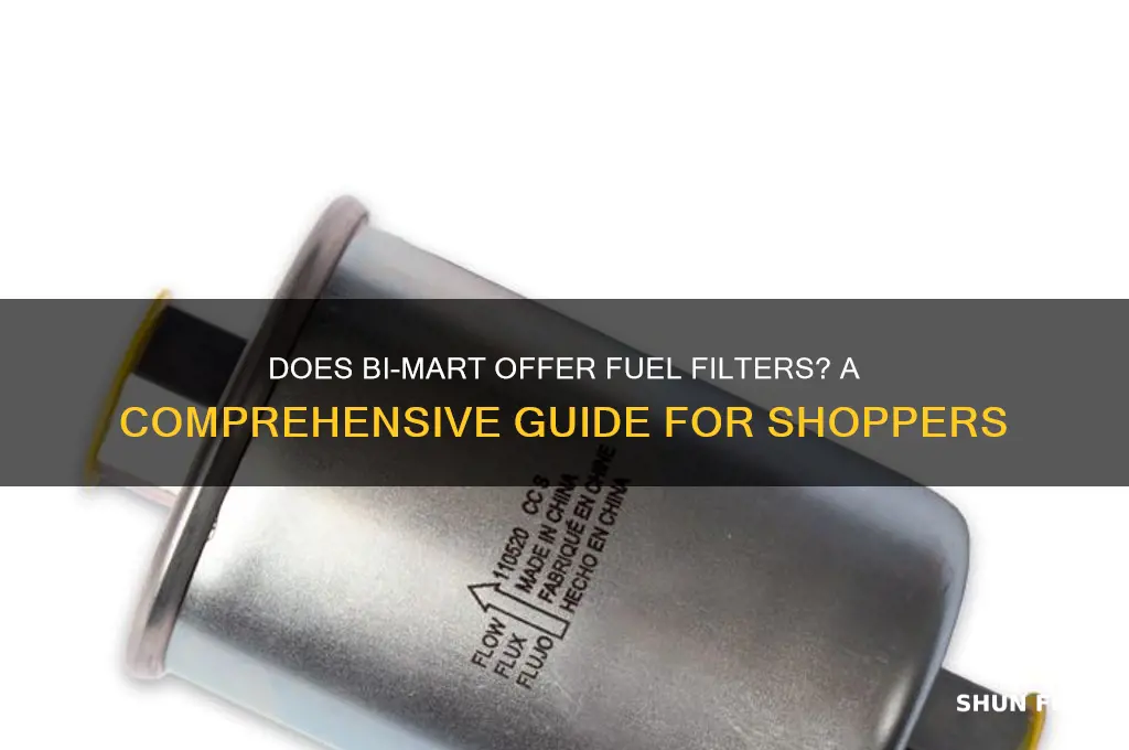 does bimart sell fuel filters