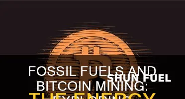 does bitcoin mining use fossil fuels