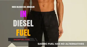 How Bleach Gel and Diesel Fuel Interact