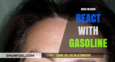 Exploring Chemical Reactions: Bleach and Gasoline Mixture