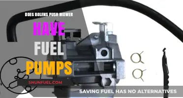 Does Bolens Push Mower Have Fuel Pumps? Find Out Here