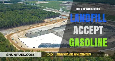 Gasoline Disposal at Brown Station Landfill: What You Need to Know