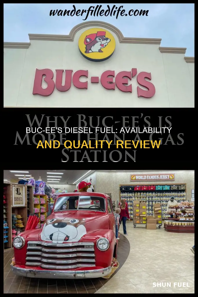 does bucees sell diesel fuel