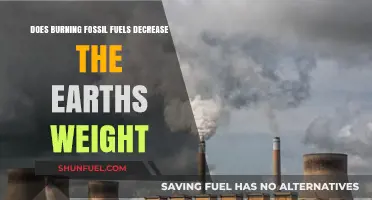 How Fossil Fuels Affect Earth's Weight