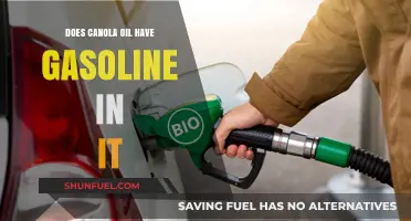 Unraveling the Myth: Canola Oil and Gasoline Content
