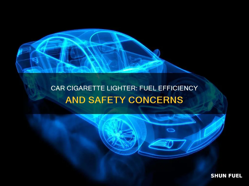 does car cigarette lighter use fuel