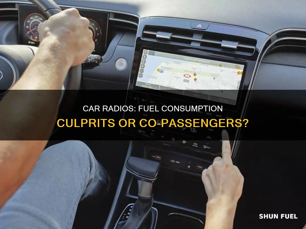 does car radio consume fuel