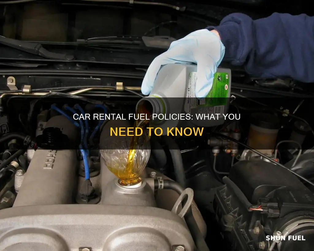 does car rental include fuel