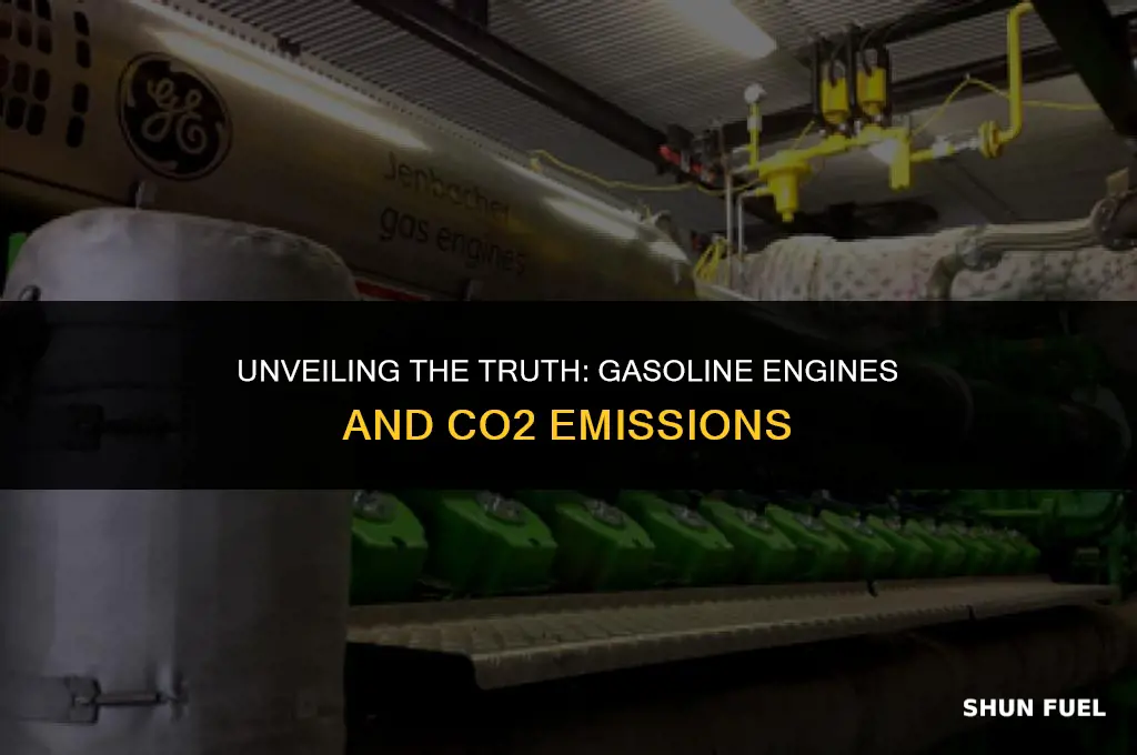 does carbon dioxide come from gasoline engines