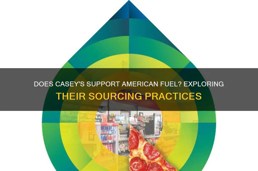does caseys buy american fuel