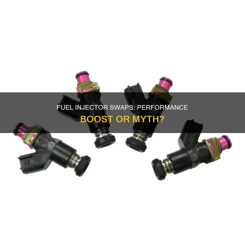 does changing fuel injectors improve performance