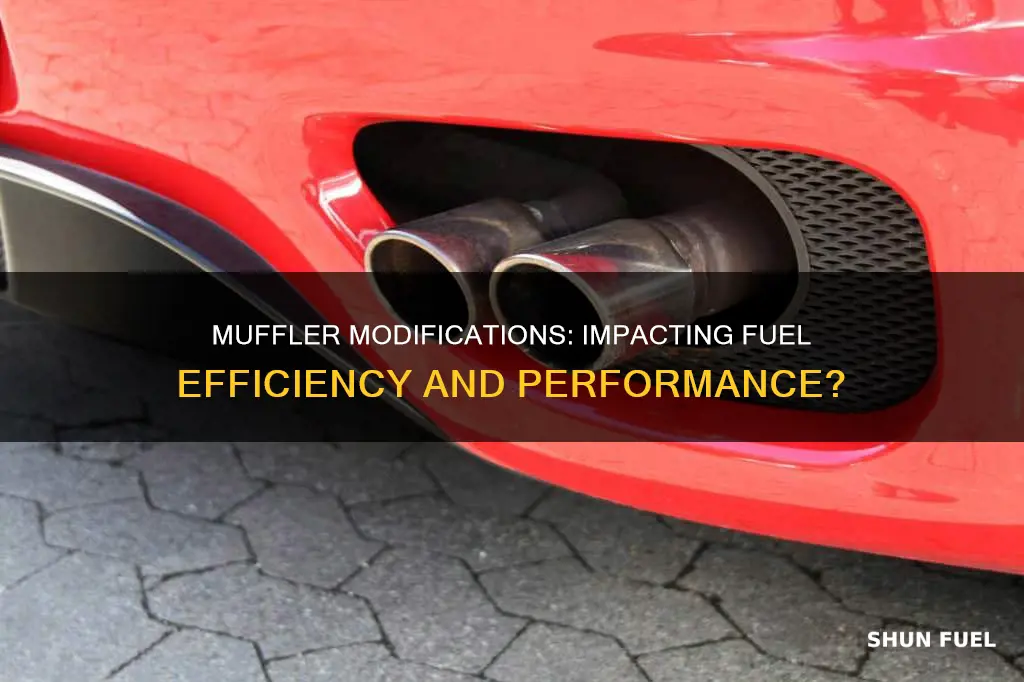 does changing muffler affect fuel consumption