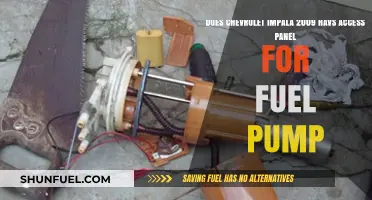2009 Chevrolet Impala Fuel Pump Access Panel: Does It Exist?