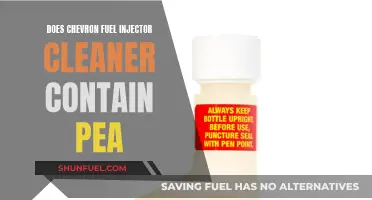 Chevron Fuel Injector Cleaner: Does It Have Pea?