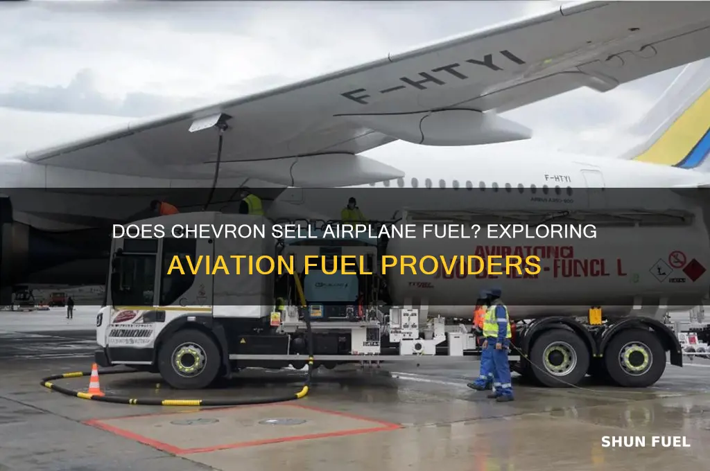 does chevron sell airplane fuel