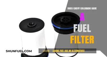Chevy Colorado Fuel Filter: Where is it?