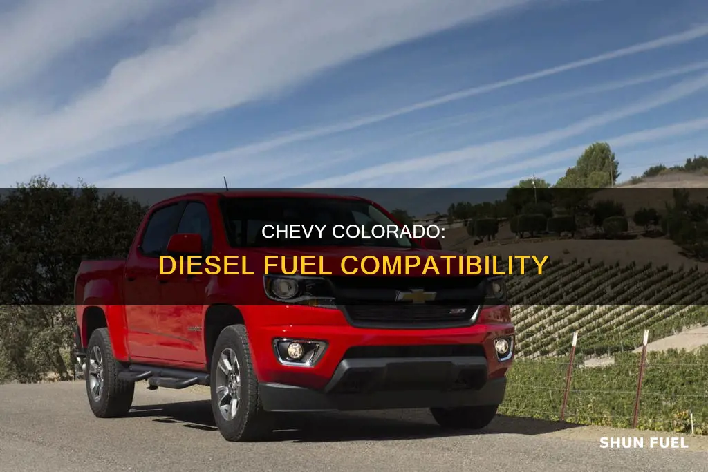 does chevy colorado use diesel fuel
