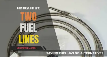 Chevy HHR Fuel System: Dual Lines?