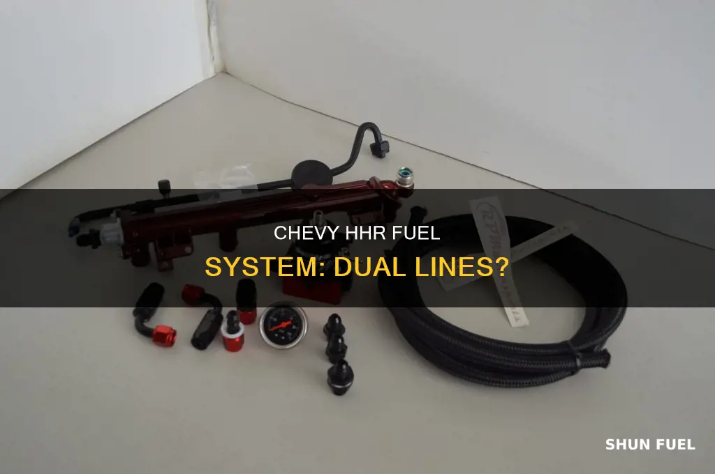 does chevy hhr have two fuel lines