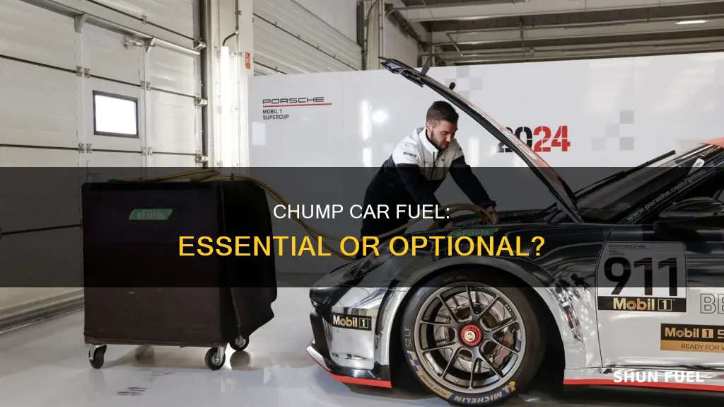 does chump car require fuel cells