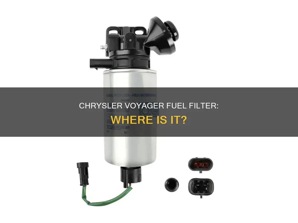 does chysler voyager have fuel filter