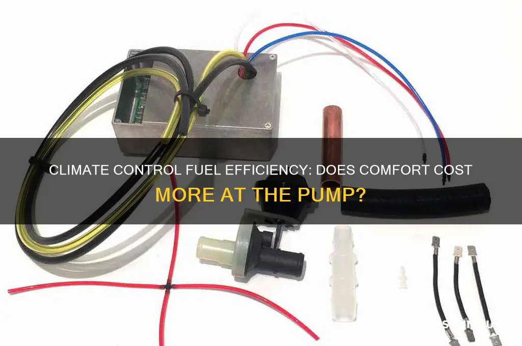 does climate control use more fuel