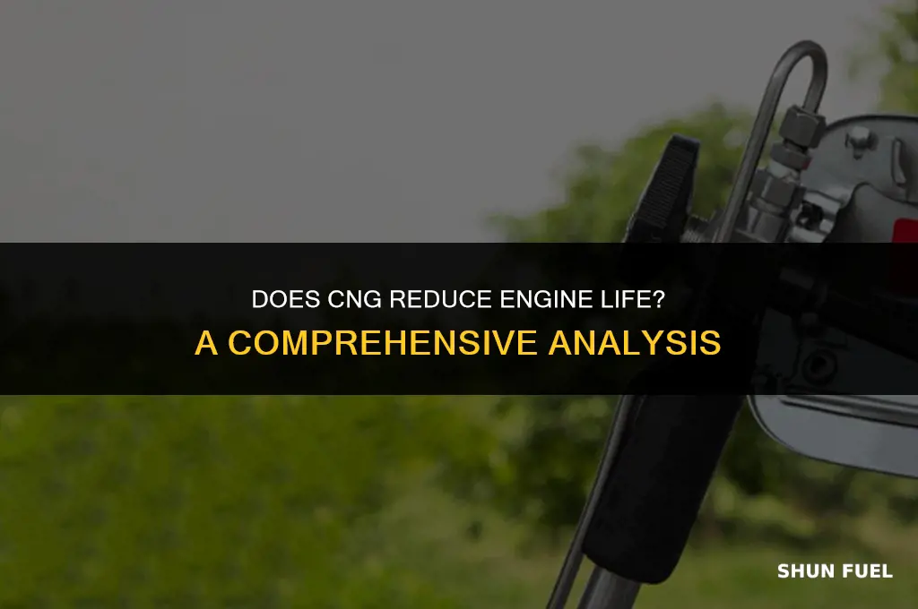 does cng reduce engine life