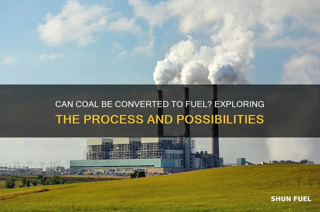 does coal make fuel