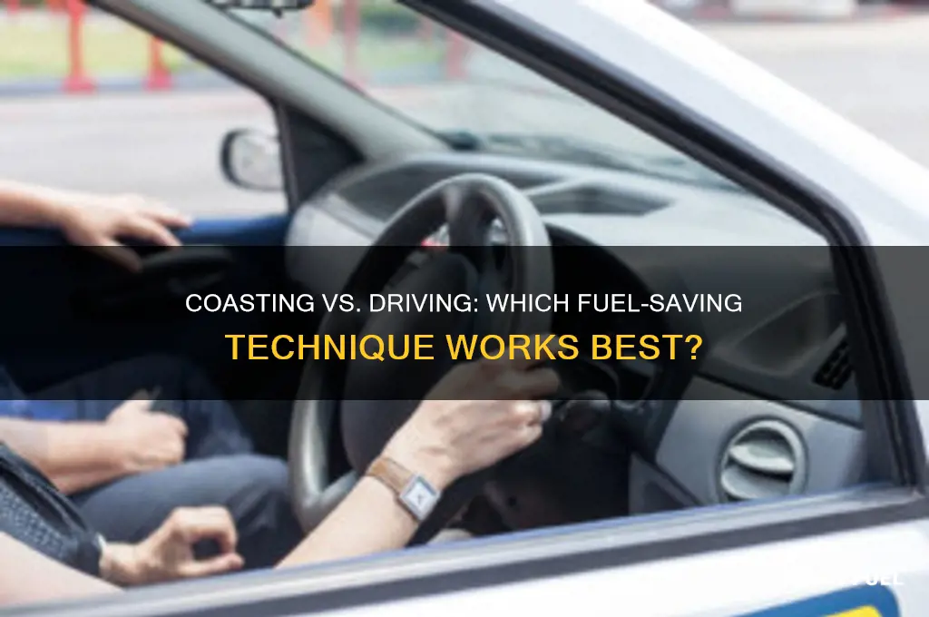 does coasting use more fuel