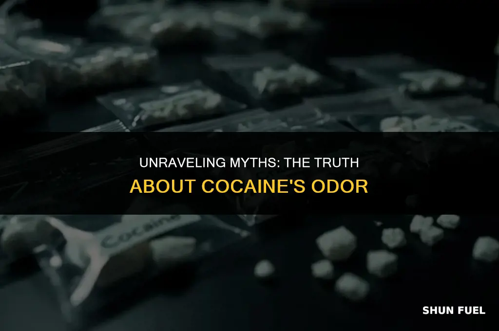 does coccain smell like gasoline