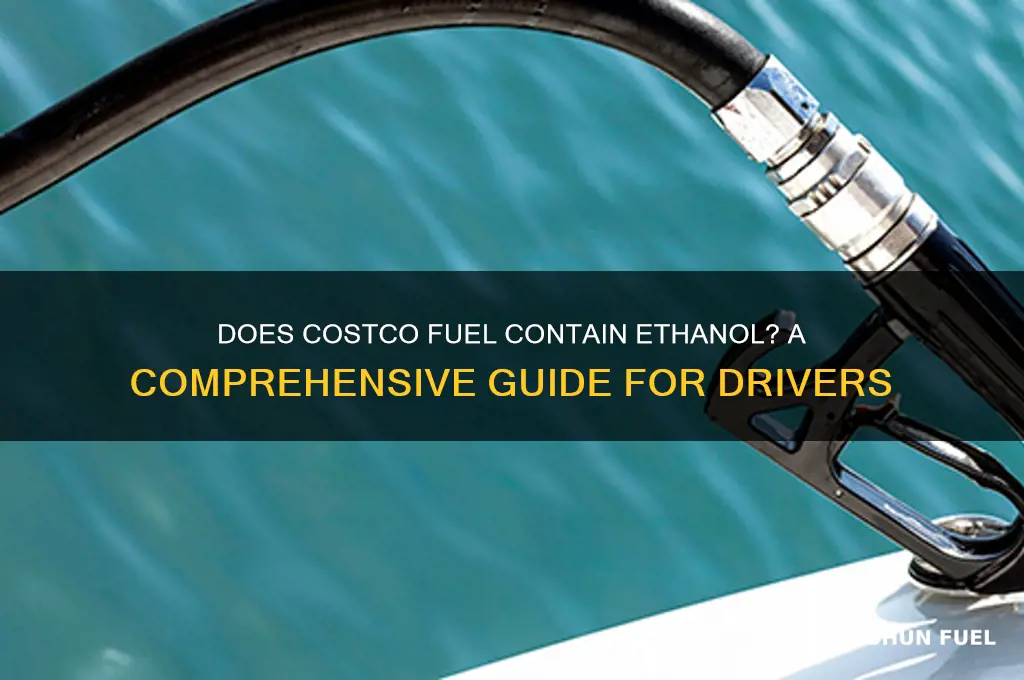 does cocstco fuel have ethanol