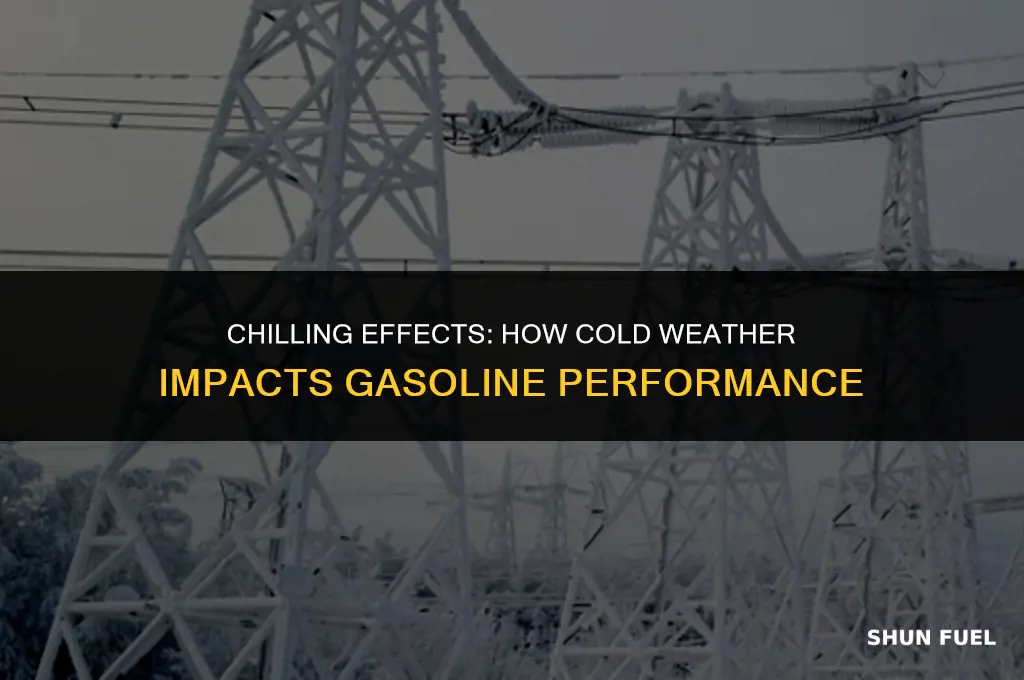 does cold affect gasoline