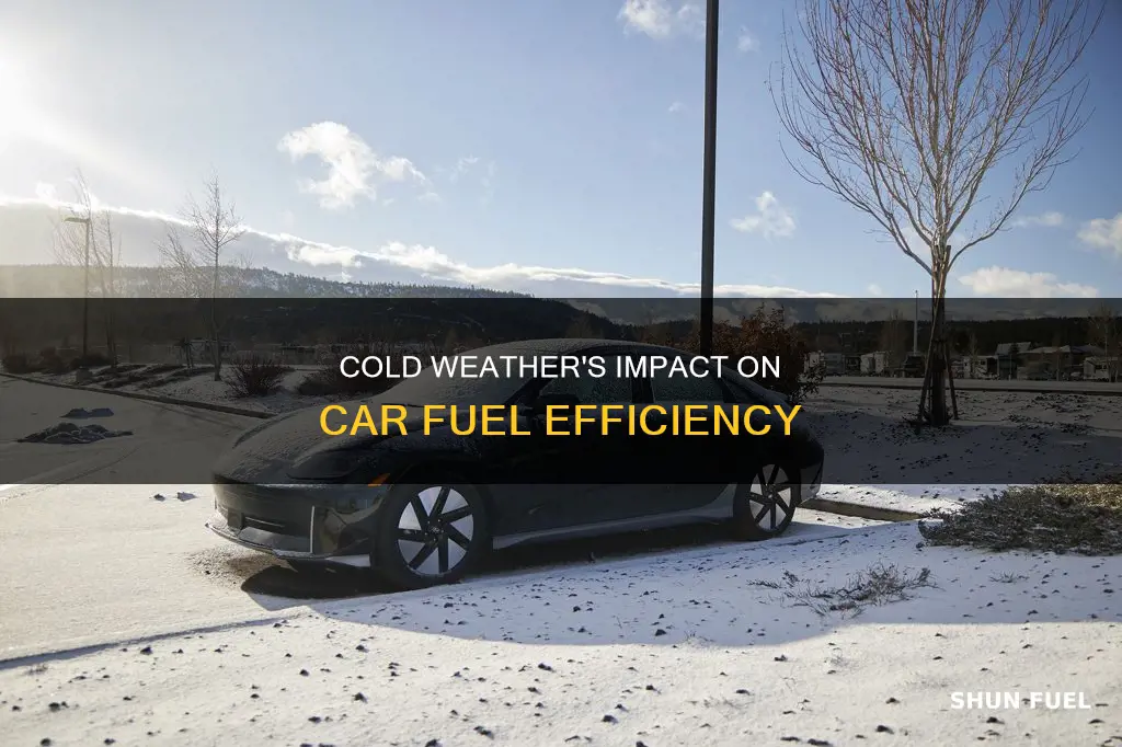 does cold weather affect car fuel consumption